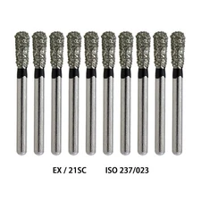 Dental Diamond Burs FG High Speed Round End Taper Pear Football Coarse Grit 856
