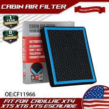 HEPA Cabin Air Filter Replacement for Cadillac XT4 XT5 XT6 XTS Escalade CF11966