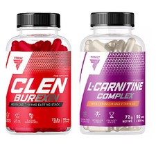 CLENBUREXIN 90 Cápsulas + L-CARNITINA 90 Cápsulas -Píldoras Adelgazantes Quemador de Grasa Pérdida de Peso