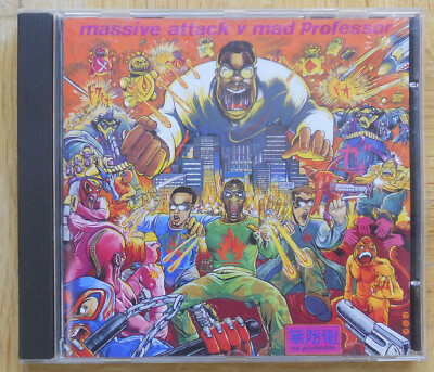 MASSIVE ATTACK MAD PROFESSOR No Protection 1995 WILD BUNCH CD 7243-8-40290-2-9 N