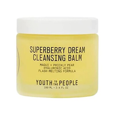 Youth To The People Superberry Dream Makeup Cleansing Balm 3.35 oz Vegan New
