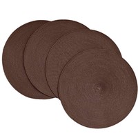 Benson Mills Victorian Round Placemats, Chocolate, Set Of 4 , New, Free Shipping on sale Benson Mills Victorian Round Placemats, Chocolate, Set Of 4 , New, Free Shipping on sale