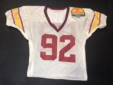 Don Gibson 1990 USC Trojans Game Used Jersey John Hancock Bowl rare