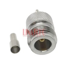 RG174 RG316 RG178 LMR100 50-1.5 RF Coaxial Cable Crimp N Female Jack Connector