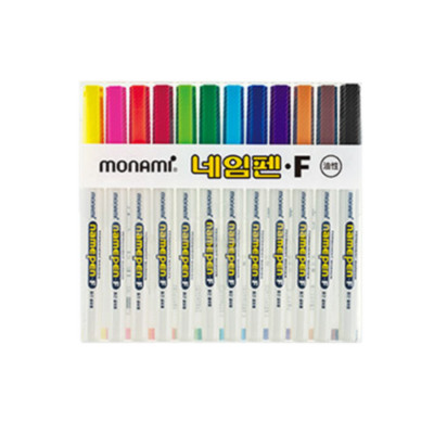 Monami NamePen F 12 Color
