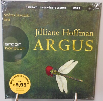 Hörbuch Thriller ARGUS MP3 CD Jilliane Hoffman Mord Frauenmord Miami NEU #T1621