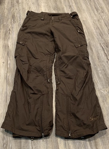 ski pants brown
