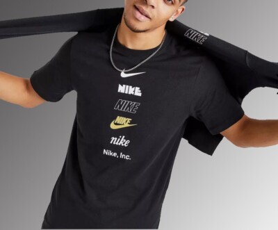nike club t shirt black