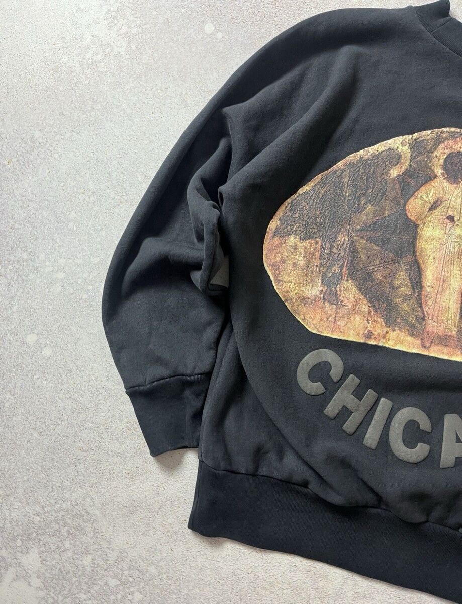 jesus is king chicago city crewneck sweatshirt size small jesus is king chicago city crewneck sweatshirt size small