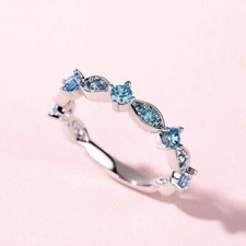 2Ct Round Cut Lab Created Diamond Wedding Ring 14k White Gold Plated Plated