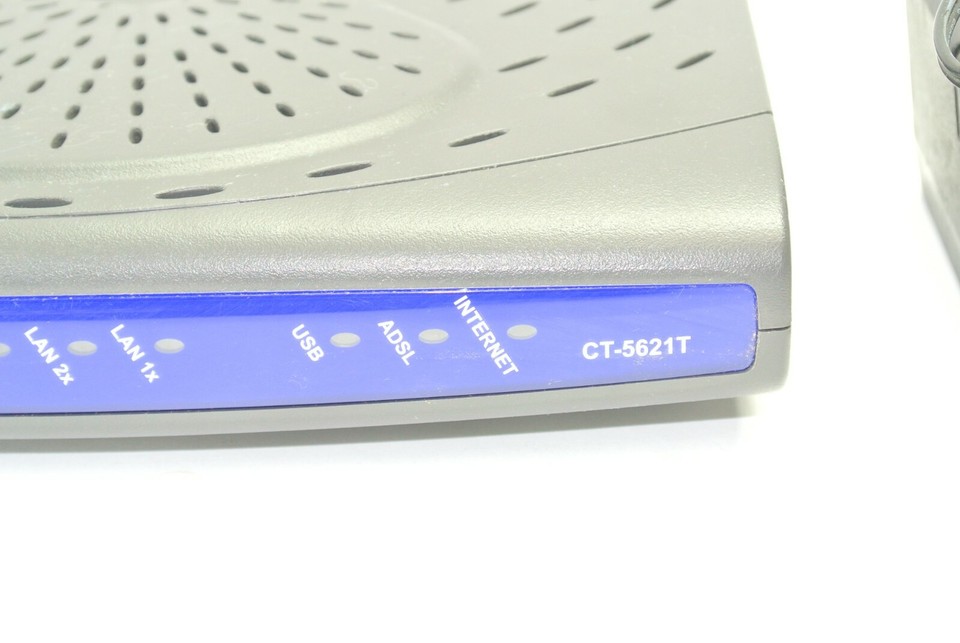 Comtrend ADSL2+Router CT-5621T W/Alimentazione Elettrica - 4x Ethernet ...