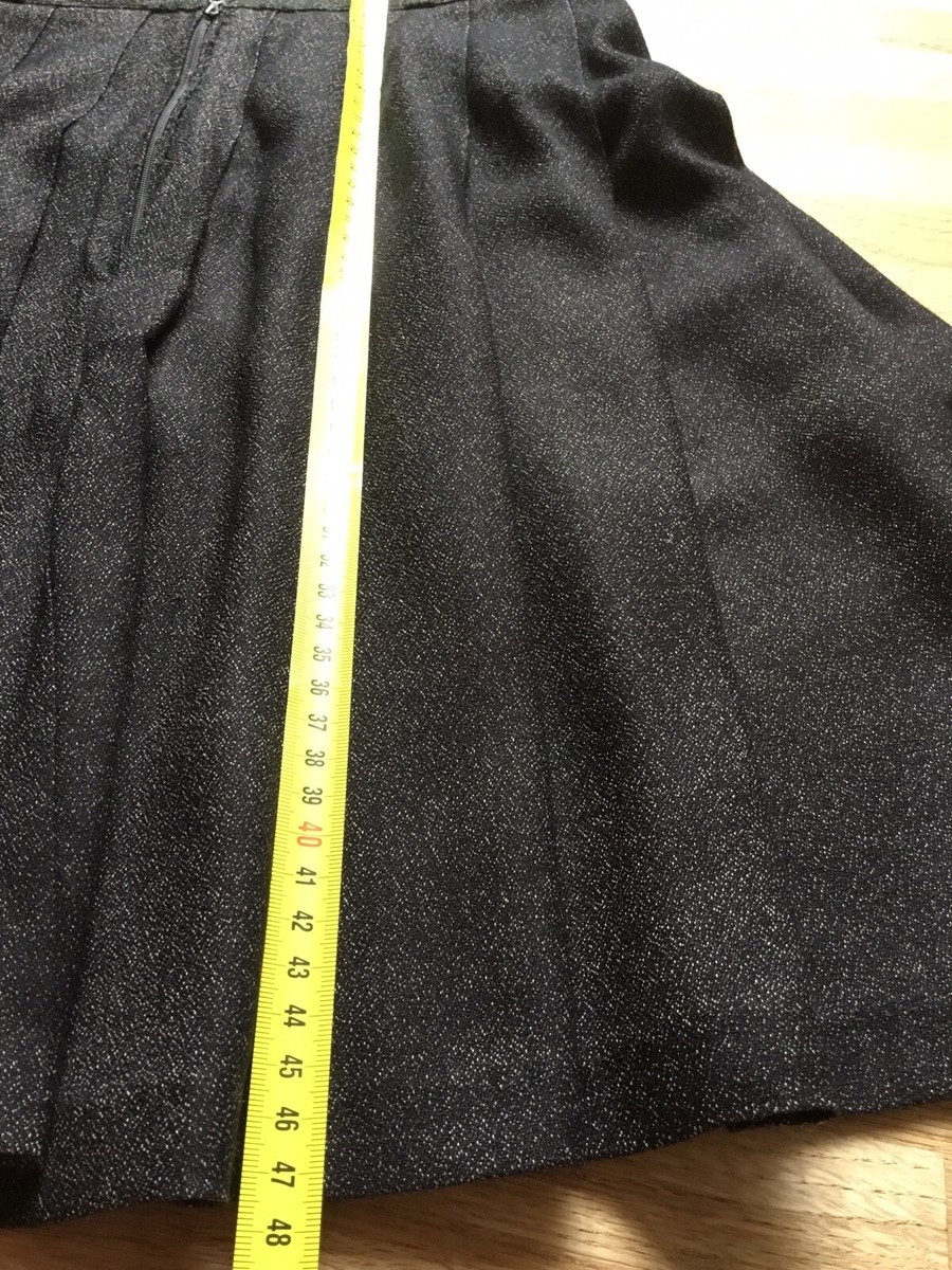 Jupe Cop Copine Taille 36 En Viscose - Grise - Taille Haute - Occasion Très Bon état
