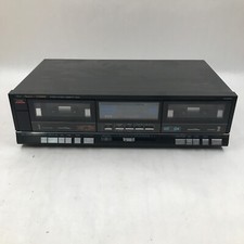 Vintage Fisher CR-W74H Stereo Double Cassette Tape Deck Parts/Repair Powers On