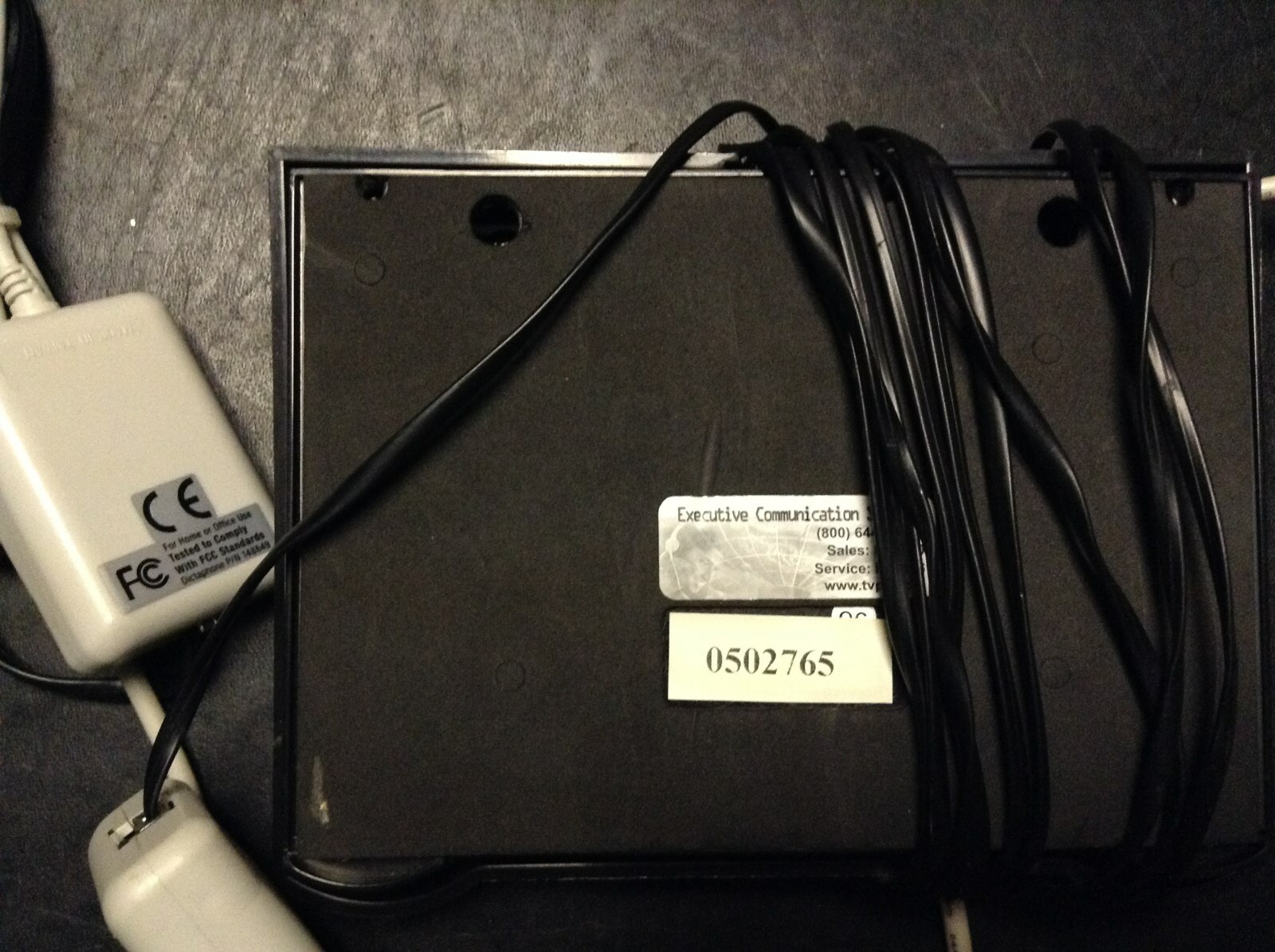 LOT 3 Dictaphone 0502765 Transcription Foot Pedal Dictaphone 148649 USB