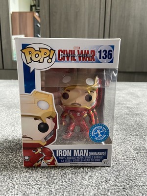 funko pop iron man 136