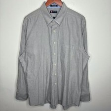 Chaps Classic Fit Oxford Wrinkle Free Button Down Shirt Size 17-17 1/2 - 34/35