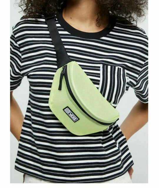 clear green fanny pack