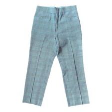 Vintage 60s 70s Levi  s Sta-Prest Plaid Flat Front Mod Pants 28x26