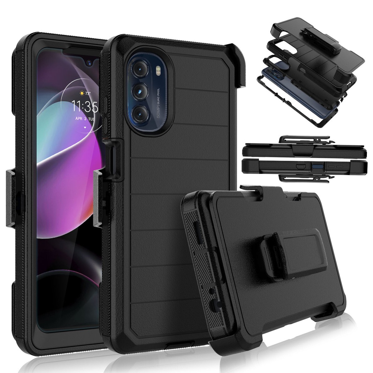 Custodia Opaca Armor Per Motorola Moto G Stylus 5G 2023 G Power 2022 G