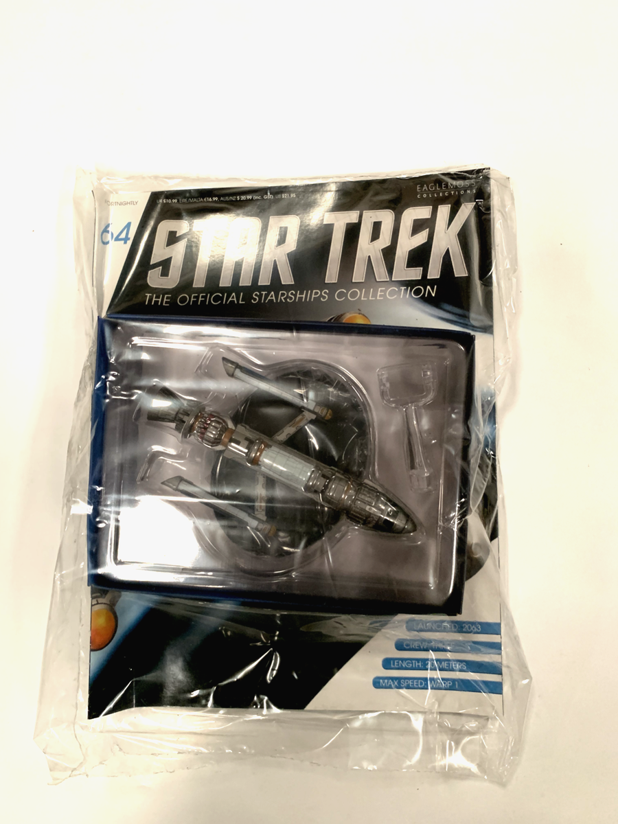 Phoenix starship model with magazine #64 Eaglemoss Star Trek new