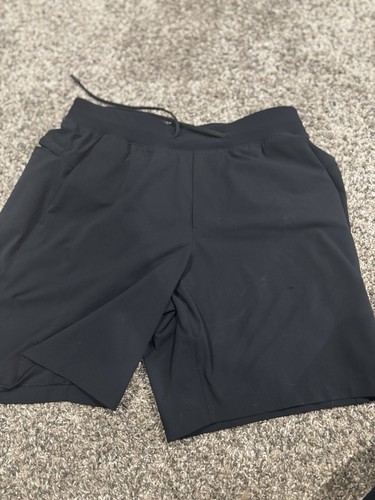 Lululemon Zeroed In Linerless Shorts 7in Mens Small Black Training Gym