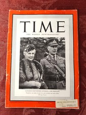 TIME September 2 1940 WWII CANADA Alexander Cambridge Earl Athlone Leon Trotsky