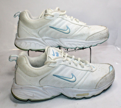 Nike Womens Size 8.5 White Blue View 2 318171-111 Shoes Sneakers 