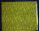 44" x 79" Debbie Mumm for Jo-Ann Fabric quilt quilting forest green goose bird