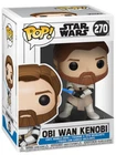 Funko POP #270 Star Wars Clone Wars Obi-Wan Kenobi Figure Brand New and In Stock