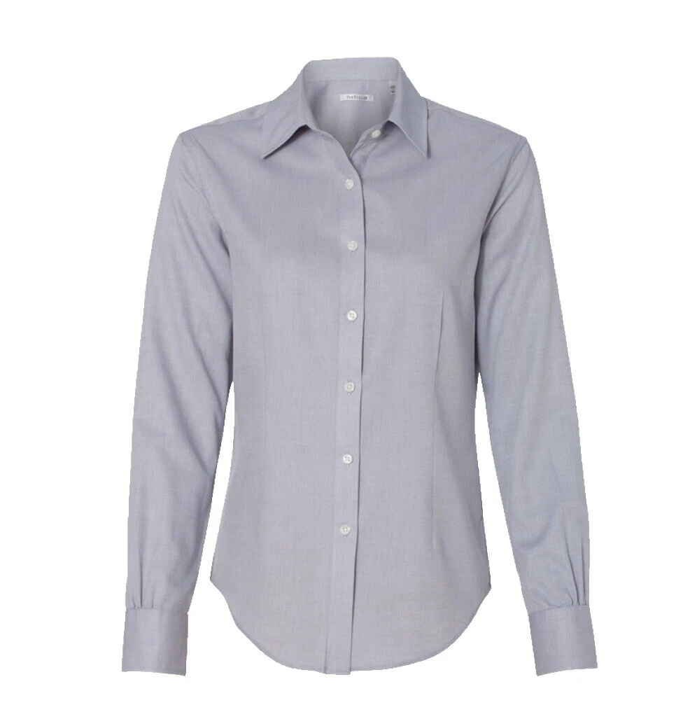 Tops sólido Casual algodón Van Heusen para Mujeres