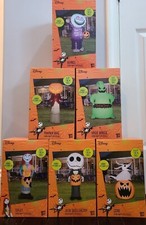 Nightmare Before Christmas Halloween Inflatables Set 6 Brand New In Box