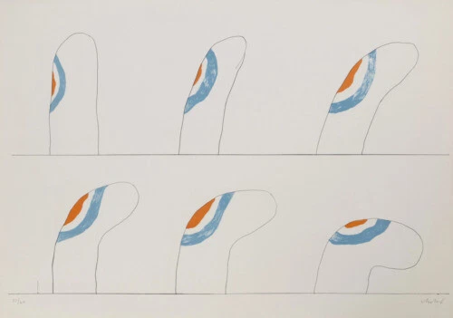 Kunstdrucke Horst Antes