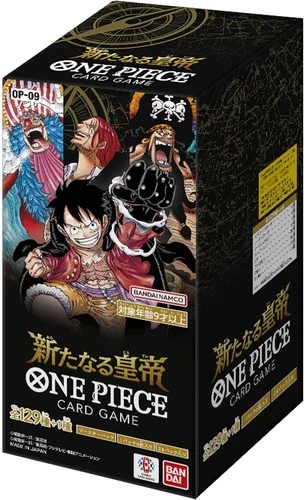 BANDAI ONE PIECE Card Game Booster Pack New Emperor OP-09 BOX 24 packs Target