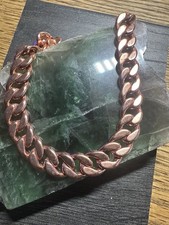 Men s Solid Copper Bracelet - 3/8 Of An Inch Wide. 11 Inch Length. Only 2 Left.