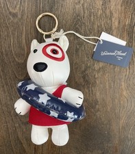 Target Patriotic Bullseye Beach Summer Bag Purse Charm Universal Thread
