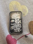 Happy Mother's Day-Rose 1 Troy oz..999 Silver Tarnished