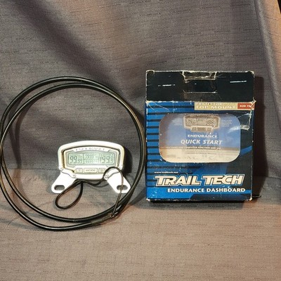 Vtg Trail Tech Endurance Dashboard Computer|020-TM Top Mount|Box|Tested On