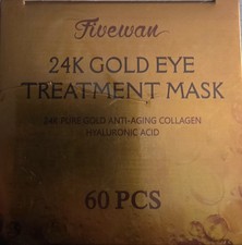 Fivewan 24K Gold Eye Treatment Mask 60pcs Col...