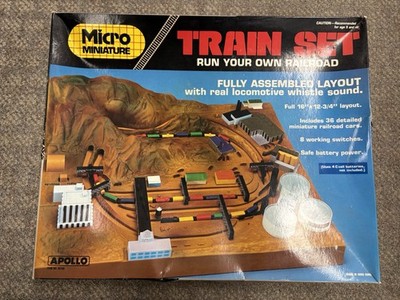 + Apollo Hong Kong Micro Miniature Train Set 83100 - Read