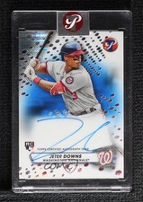2023 Topps Pristine Blue Pulsar Refractor 6/75 Jeter Downs #PA-JDO Auto 12ty