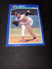 1991 Score - Jim Abbott #105