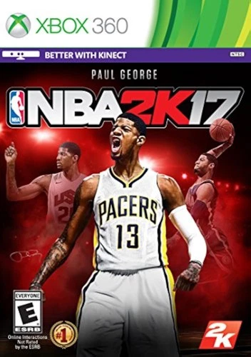 NBA 2K17 Standard Edition For Xbox 360 Basketball Game Only 1E