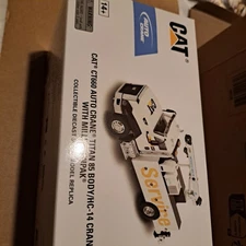 CAT CATERPILLAR CT660 AUTO-CRANE TITAN 85 TRUCK 1/50 BY DIECAST MASTERS 85785