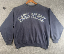 Vintage 90s NCAA Penn State Sweatshirt Russell Athletic Stitched USA Made L Y2K
