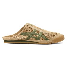 Onitsuka Tiger Mexico 66 Sabot Sandals, Beige/Green, Size 28.5 Cm 