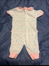 Vintage Playskool Button Sleeper One Piece