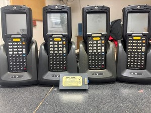 4 x  Symbol Motorola Zebra MC3190-G2D mobile 1D barcode scanner Guns USED
