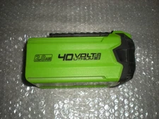 PARTS OR REPAIR Greenworks BAF721 40V 2.0Ah 72Wh Rechargeable Li Ion Battery