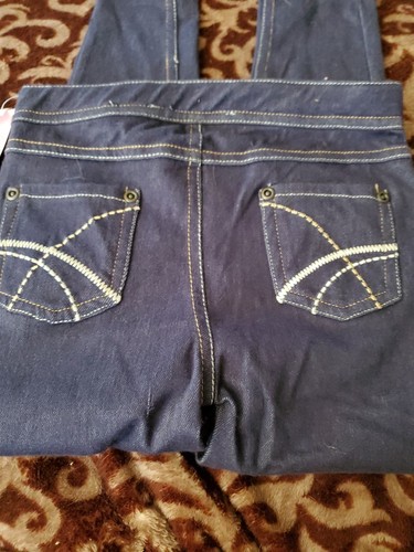 Skeckers Girl Dark Denim Jeggings Size 5 - Afbeelding 2 van 2