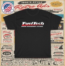 New Tee Fueltech Engine Management Systems Logo Mens T-shirt American T-shirt